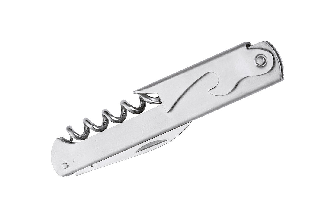 9901 SACACORCHOS CAMARERO ACERO INOX C/NAVAJA BOJ