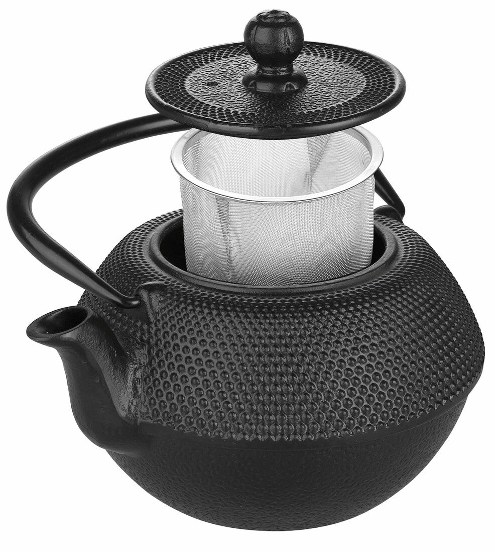 620007 IBILI BLACK CAST IRON TEAPOT 0.72L