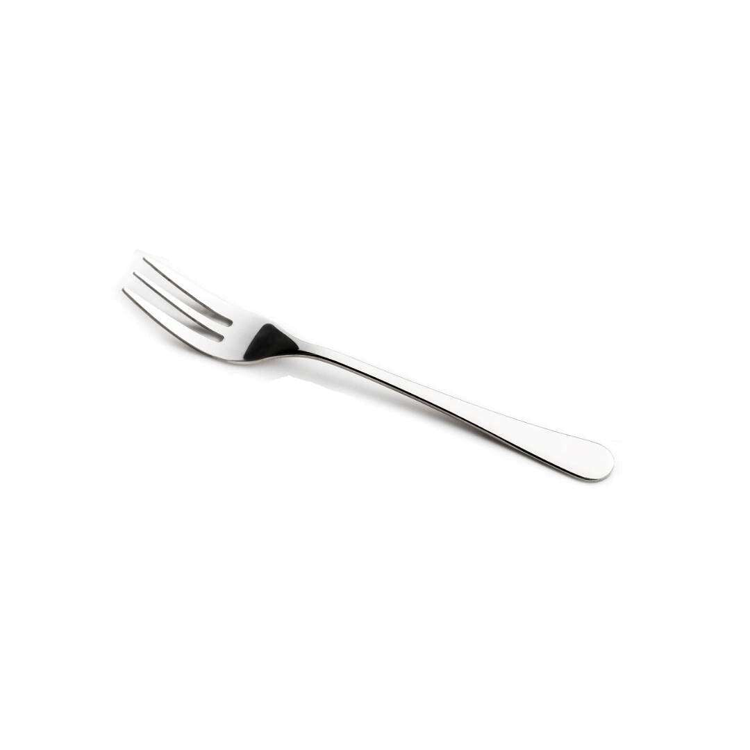 T5 PACK 6 MURANO VIER STAINLESS STEEL DESSERT FORKS