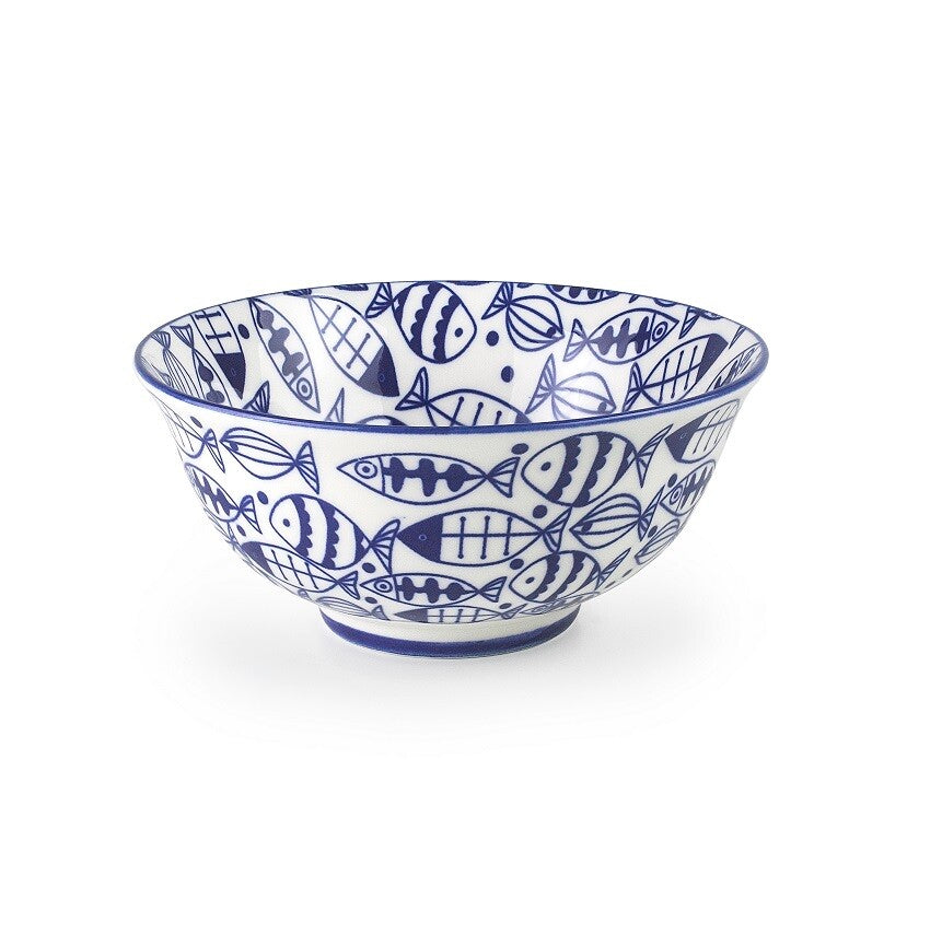 687908 BOL CERAMICO 16cm ACUARIO IBILI