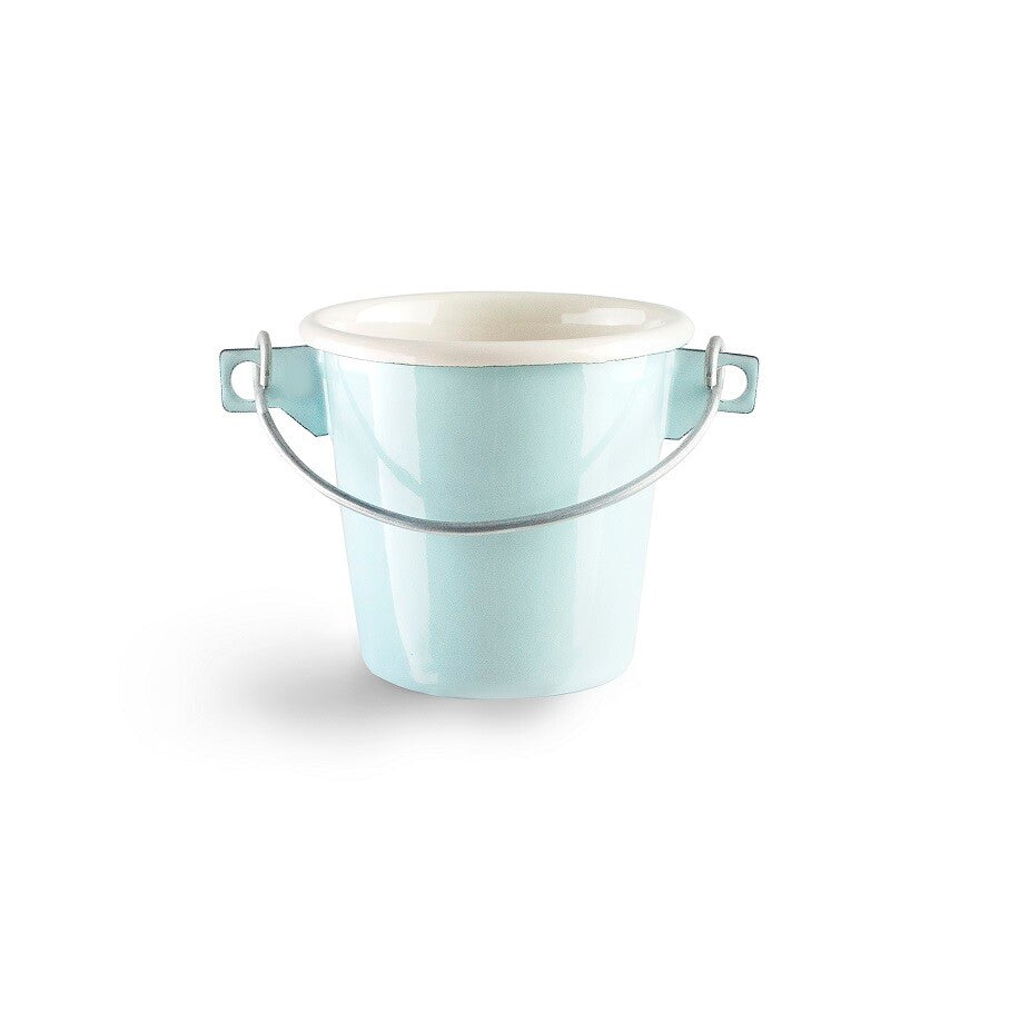 942104 CUBO ESMALTADO C/ASA CIEL 8cm IBILI