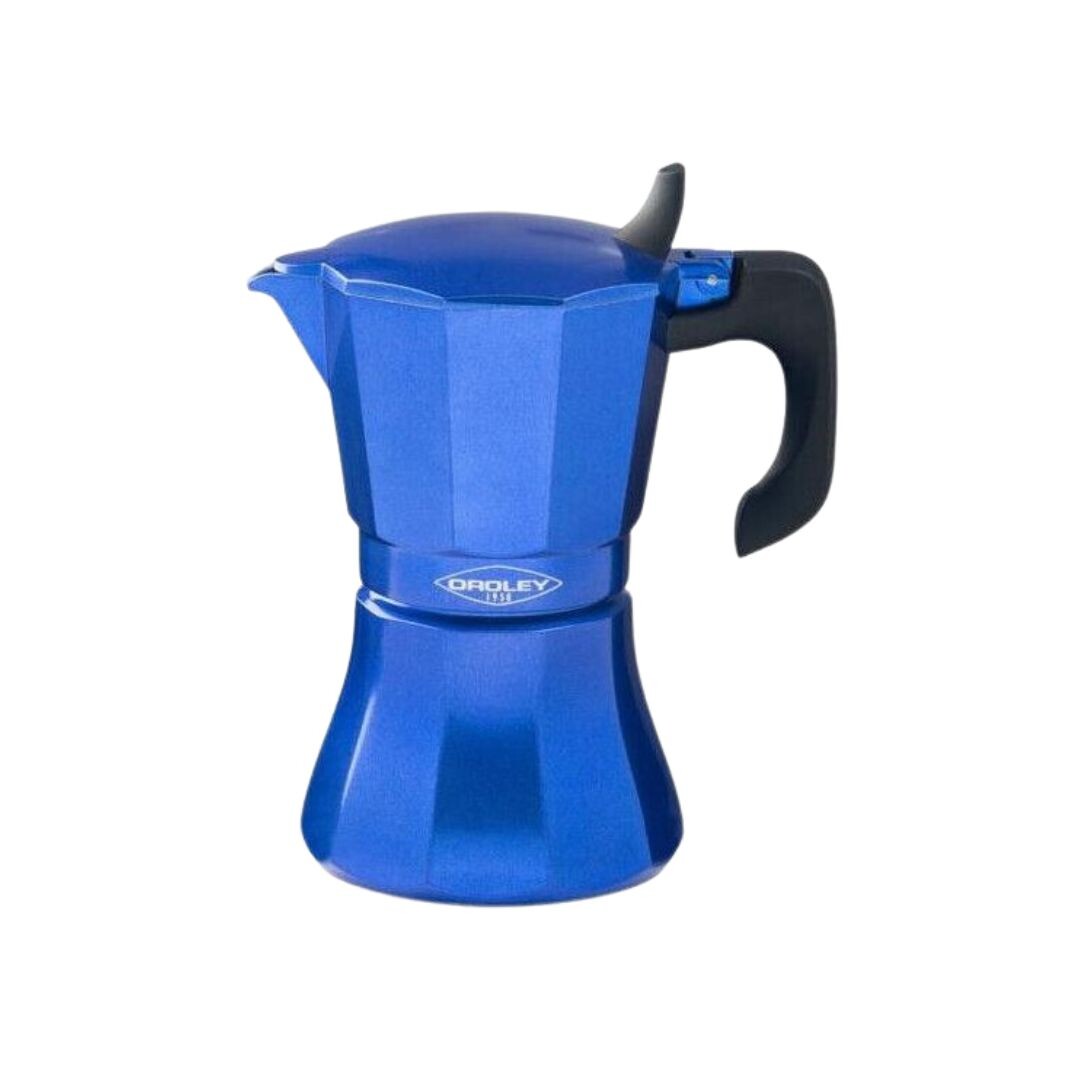 215090406 CAFETERA INDUCCION PETRA AZUL 12 TAZAS OROLEY