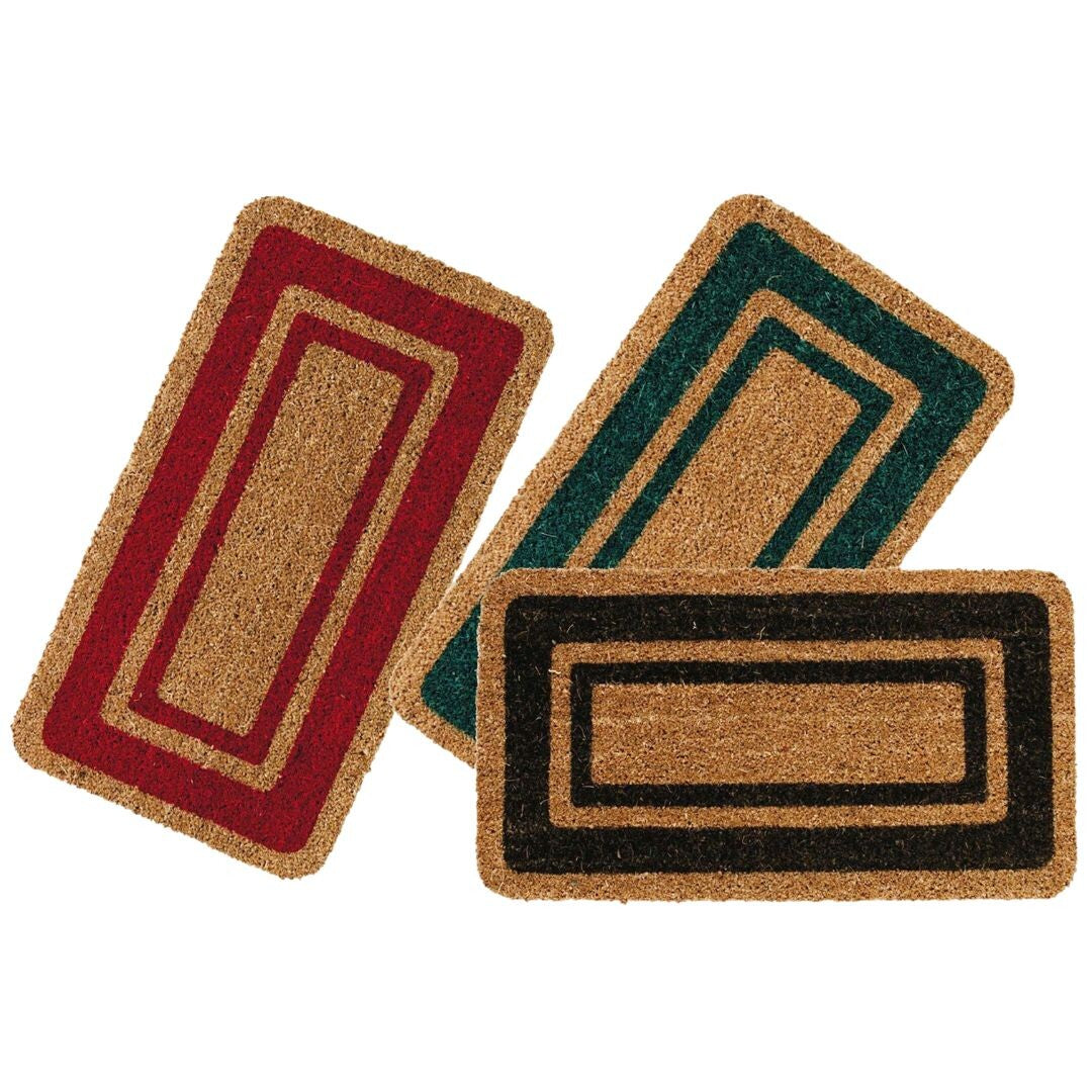 55141 FELPUDO COCO ASTURIAS RECTO COLORES SURTIDOS 40x70cm DINTEX