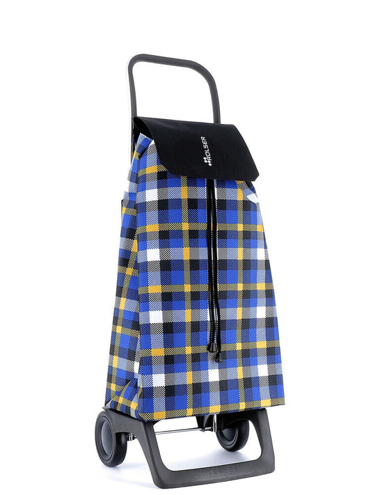 JET048 CARRO COMPRA JET LN 2 RUEDAS SCOTISH NEGRO ROLSER