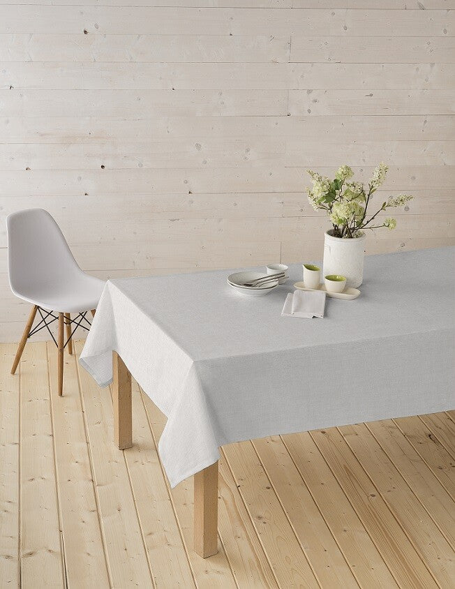 42925 1m MANTEL DE HULE ANTINAMANCHAS MODELO TROPPO BEIGE 140cm DINTEX