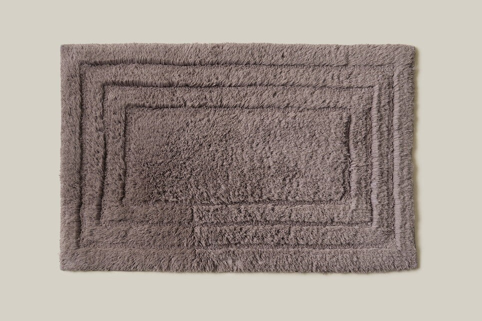 04283 TEXTILE BATH MAT 60x40cm KALITHEA LIGHT GREY DINTEX