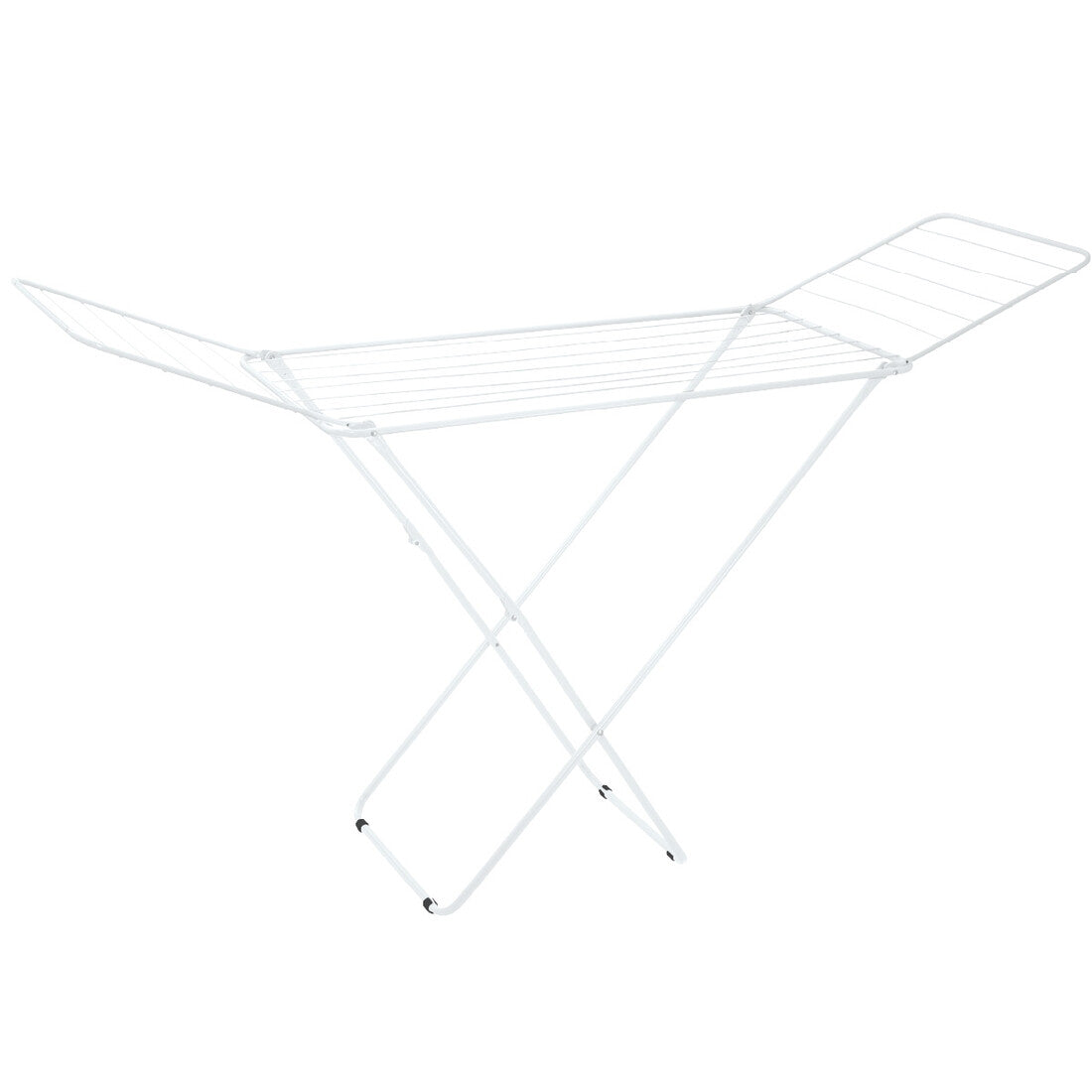 402020011 CHANDE FOLDABLE CLOTHESLINE 2 WINGS PAINTED STEEL 180x50x90cm GSC