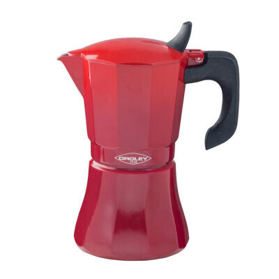 215090411 PETRA OROLEY RED 9 CUP COFFEE MAKER