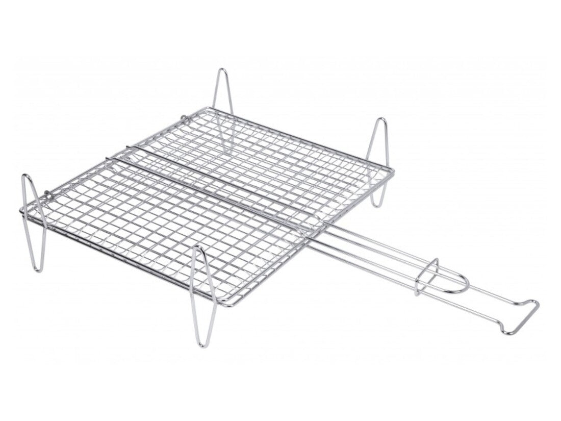 2597 PARRILLA PESCADO INOXIDABLE 40x45cm SAUVIC
