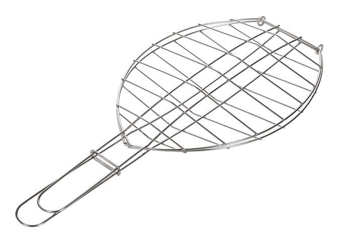 2614 SAUVIC 18/8 STAINLESS STEEL TURBOT GRILL