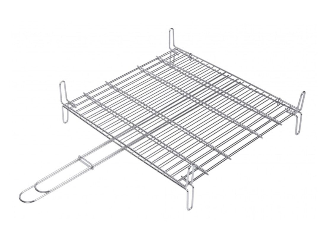 2686 PARRILLA DOBLE INOXIDABLE 50x50cm SAUVIC