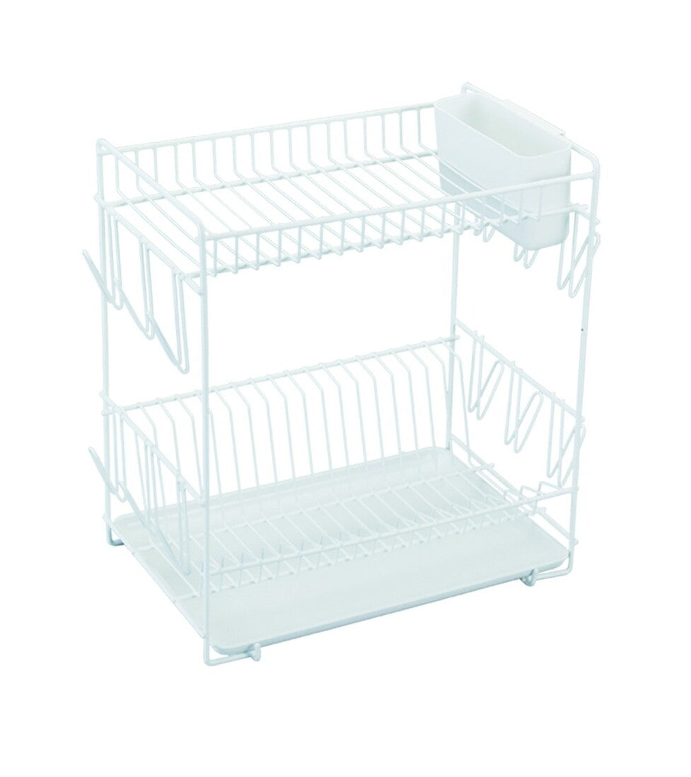 88980 ESCURREPLATOS GRANDE 18 PLATOS BLANCO 43x25x41,5cm SAUVIC