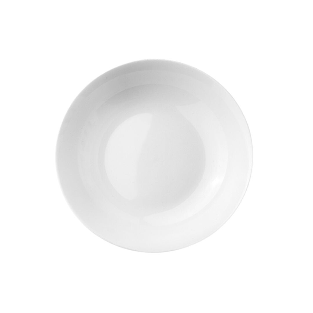 692202 IBILI WHITE BOLOGNA DEEP PLATE