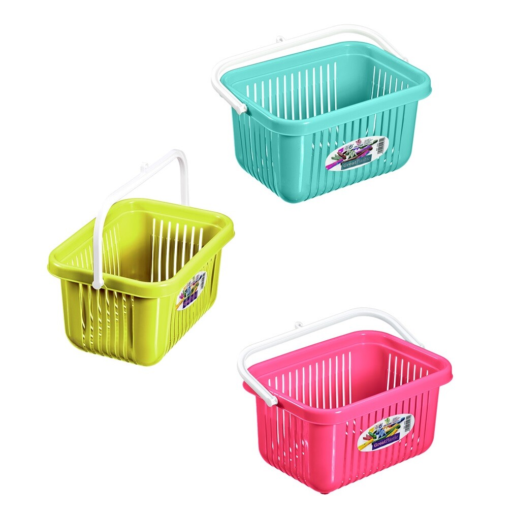 1196 LARGE TONGS BASKET