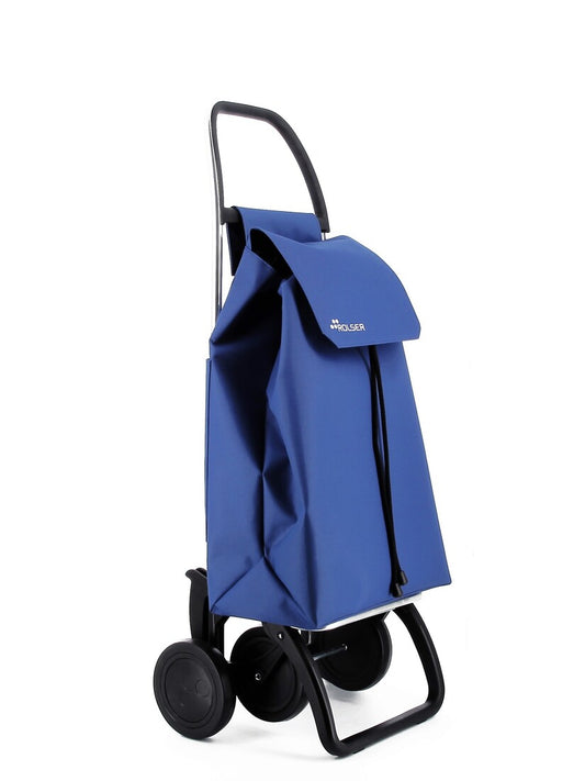 SER004 CARRO COMPRA SERRELLA LN 4 RUEDAS AZUL ROLSER