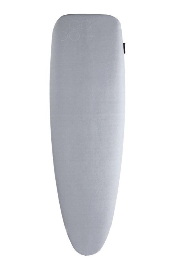 FUR006 FLEECE IRONING BOARD COVER 141x48cm. SILVER ROLSER