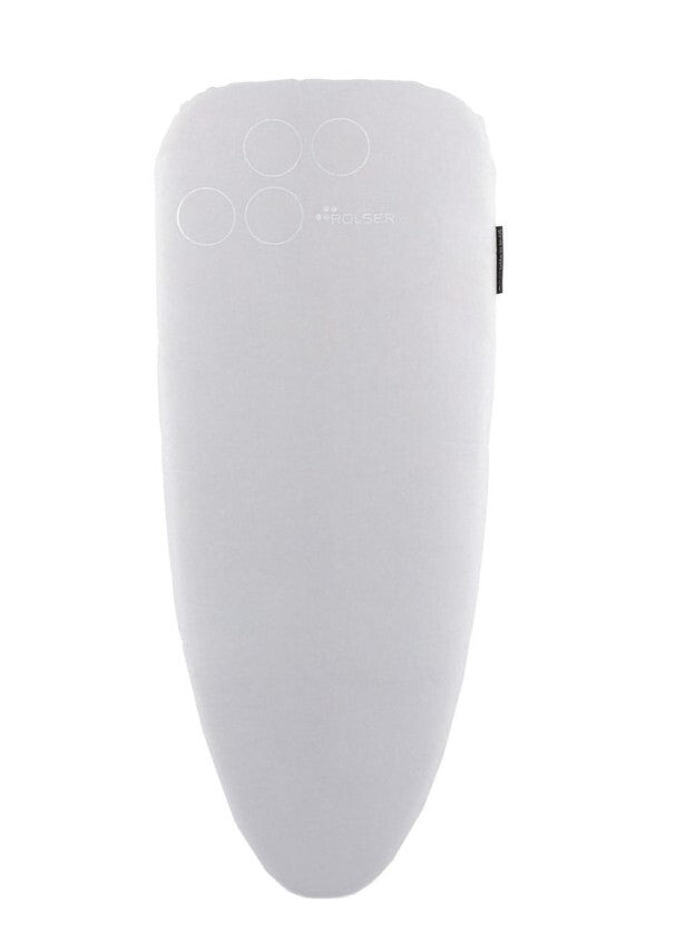 FUR005 FUNDA TABLA PLANCHAR MINI MULETON 81x37cm. PLATA ROLSER