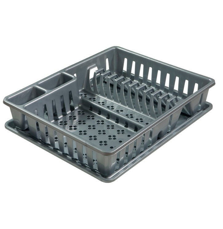 1065 DISH DRAINER WITH SUPER SILVER TRAY