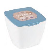 1073 WHITE SQUARE SALT SHAKER