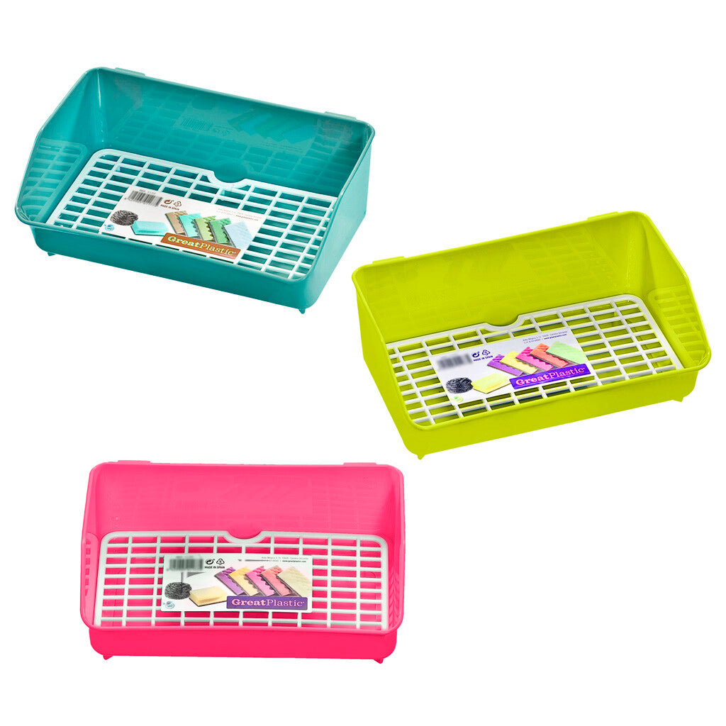 1200 SCOURING RACK WITH DRAINING RACK