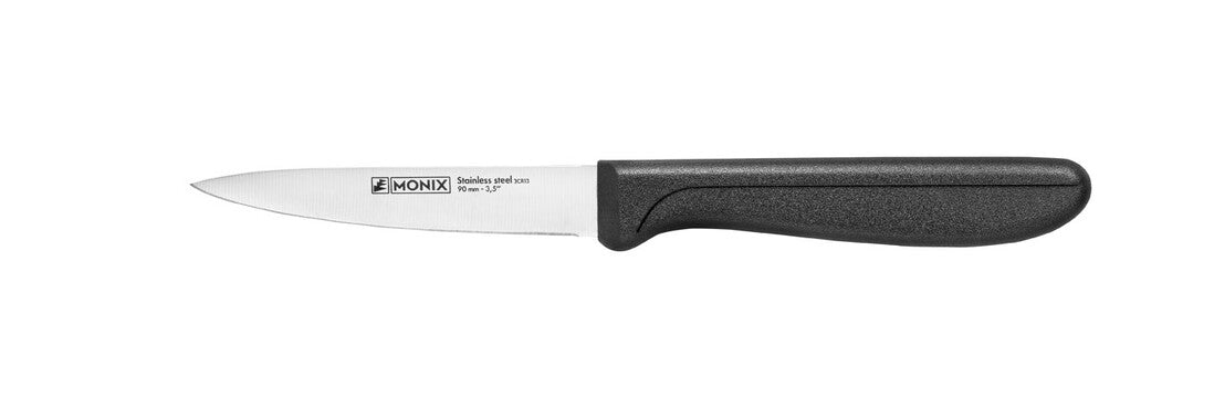 M219903 MONIX BLACK STEEL PEELING KNIFE