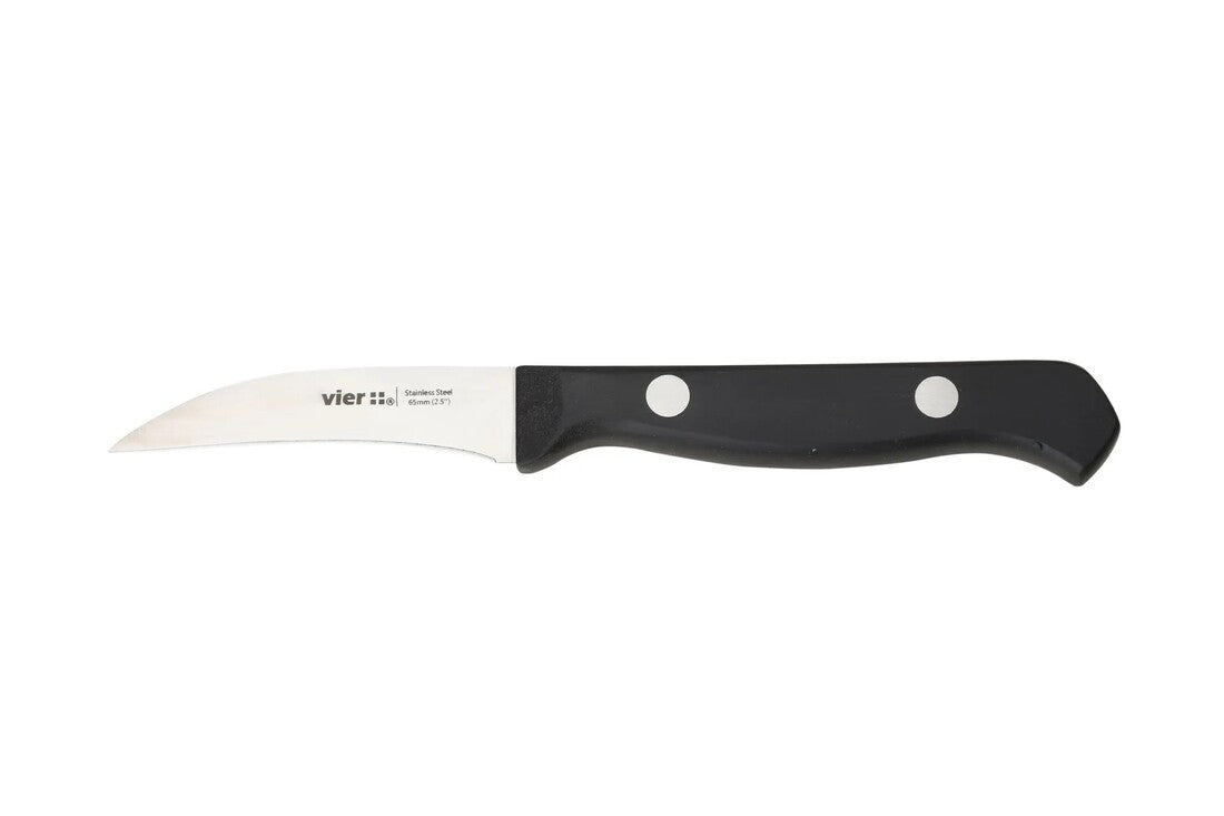 2450 CURVED PEELING KNIFE 6.5cm VIER