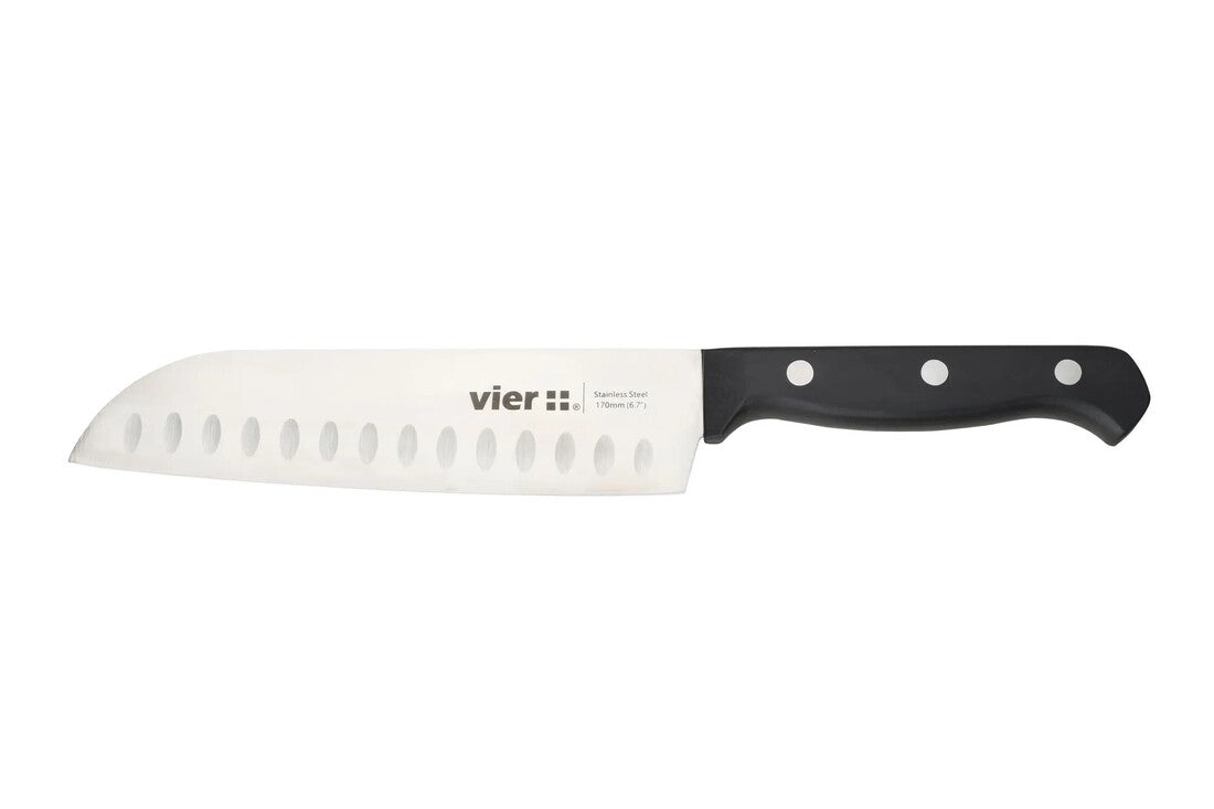 2458 CUCHILLO SANTOKU 17cm VIER | Suministros Figmar