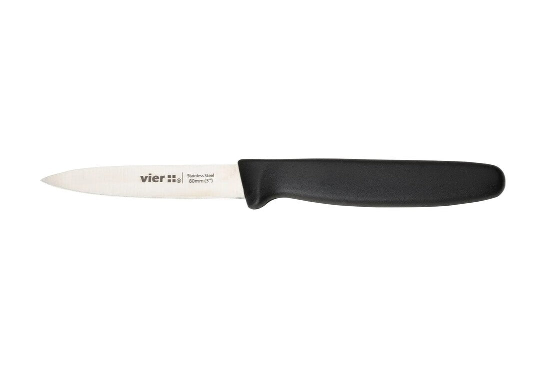 2473 PEELING KNIFE PP HANDLE 9cm VIER