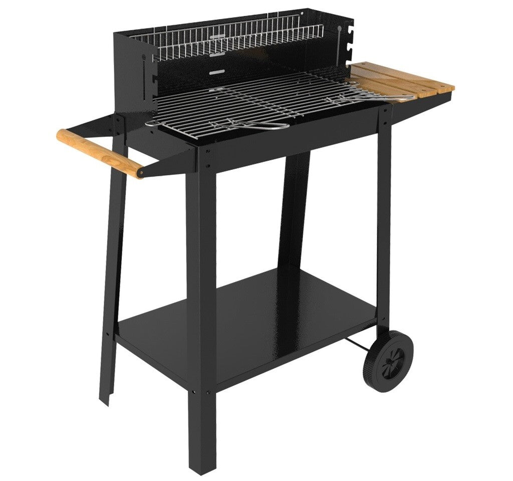 401000006 BARBACOA CARRO ACERO 52x27cm MUSTERS VASSARY