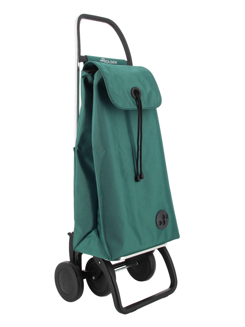IMX302 CARRO COMPRA I-MAX MF 4 RUEDAS AGUAMARINA ROLSER