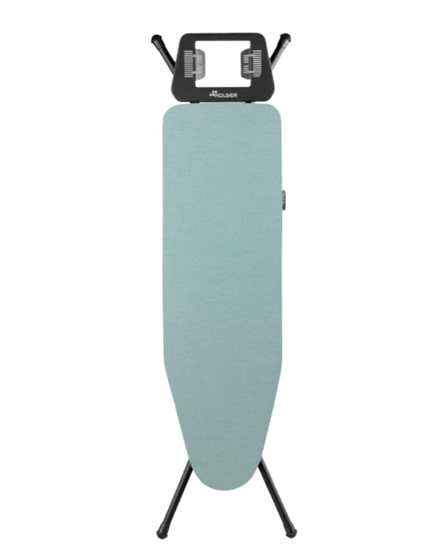 K01016 IRONING BOARD K-UNO BLACK TUBE NATURAL-SAGE 115x35cm ROLSER