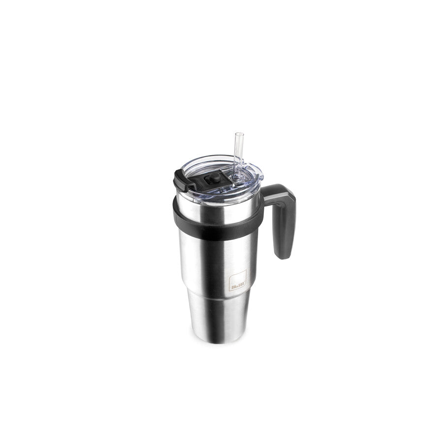 669006 VASO DOBLE PARED CON ASA GO 580ml IBILI