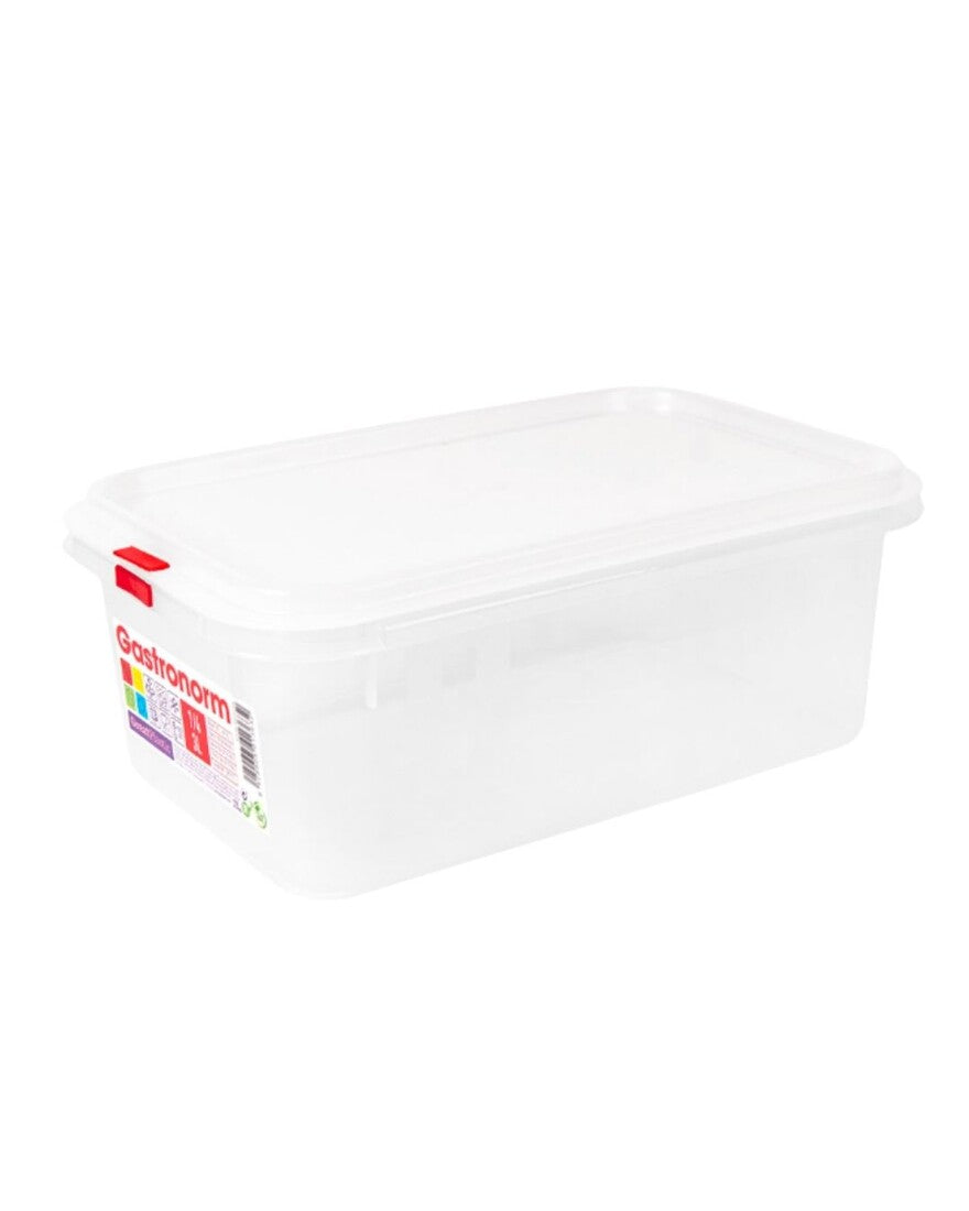 1563 RECTANGULAR PLASTIC TAPER 3L GASTRONORM MICRO