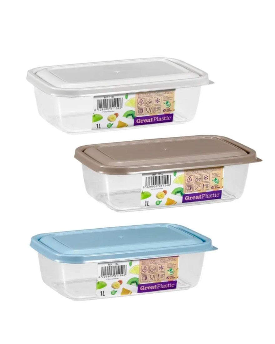 1154 TAPER PLASTICO RECTANGULAR 1L ARAL MICRO | Suministros Figmar