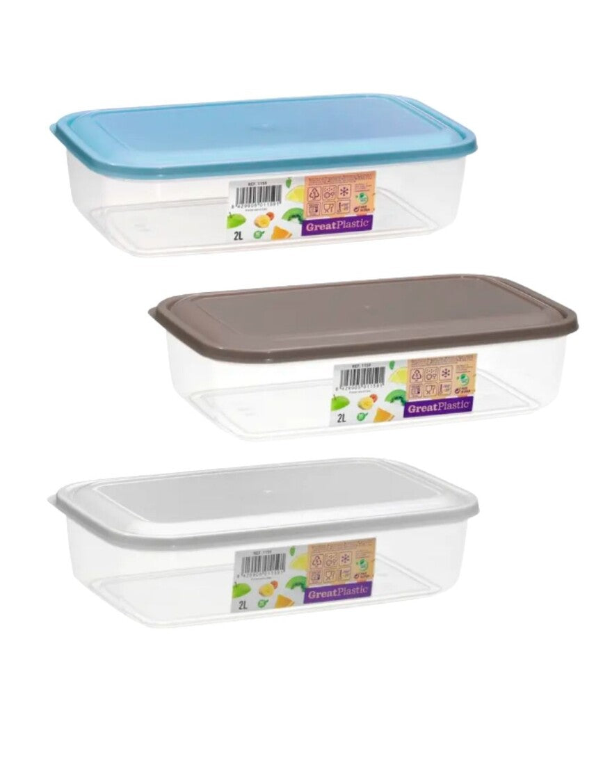 1159 TAPER PLASTICO RECTANGULAR 2L ARAL MICRO | Suministros Figmar