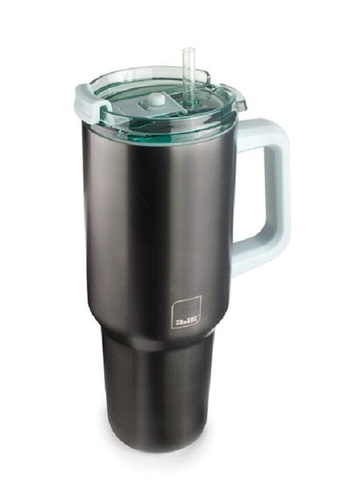 669009 VASO DOBLE PARED CON ASA GO 900ml IBILI