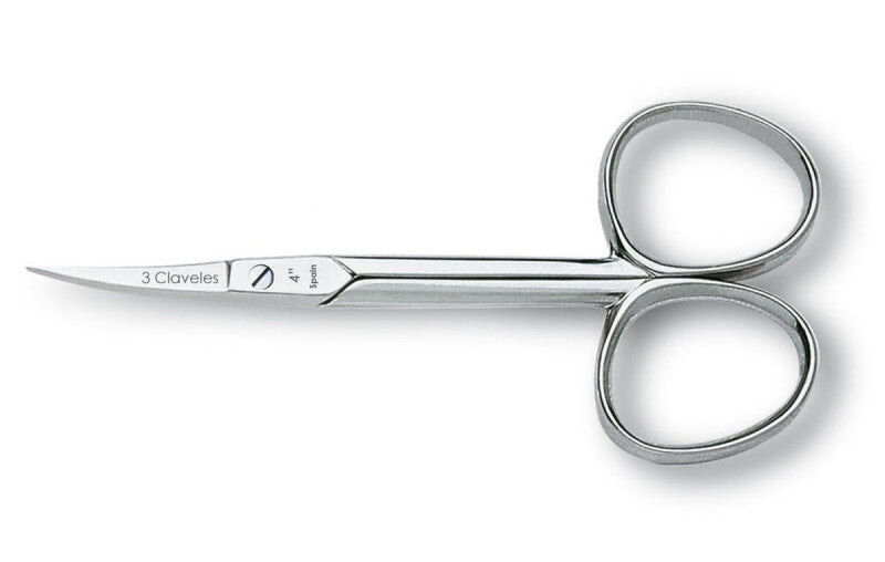 02003 CURVED CUTICLE SCISSORS 4` 3C