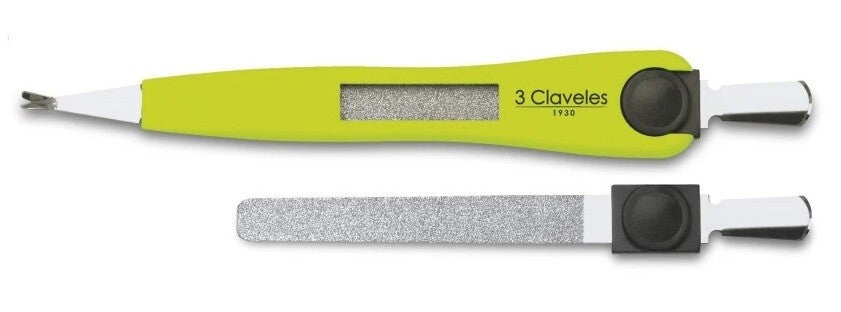 12384 CUTICLE CLIPPER WITH STAINLESS STEEL FILE 12.5 cm 3C