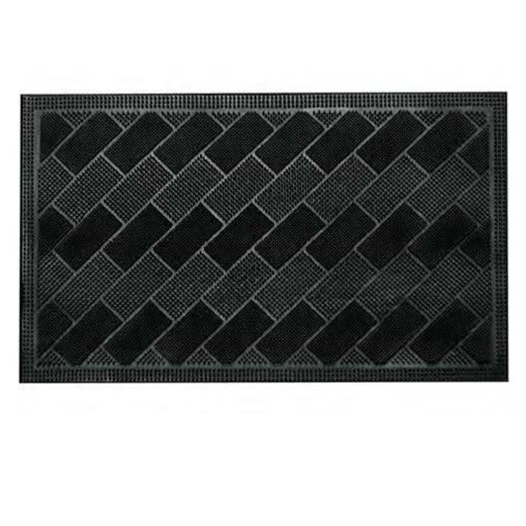 55052 RUBBER DOORMAT STRAIGHT SKIRTING BOARD MODEL 40x70cm DINTEX
