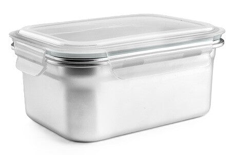 669316 TAPER INOX RECTANGULAR KEEPKLIN 1600ml IBILI