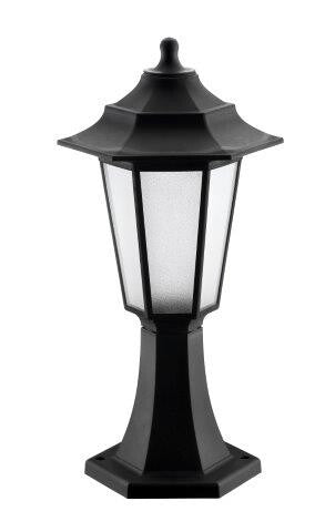 2073510-N FAROL SOBREMURO 1XE27 NEGRO HOROZ