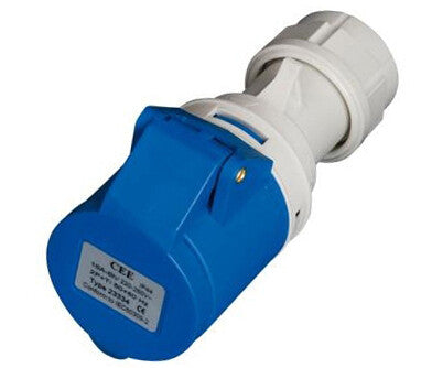 2300334 BASE AEREA CETAC 2P+T AZUL 16A 220V GSC