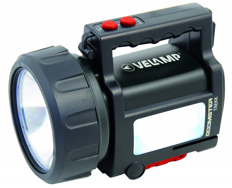 IR666-10W LED FLASHLIGHT CANNON 10W RECHARGEABLE VELAMP