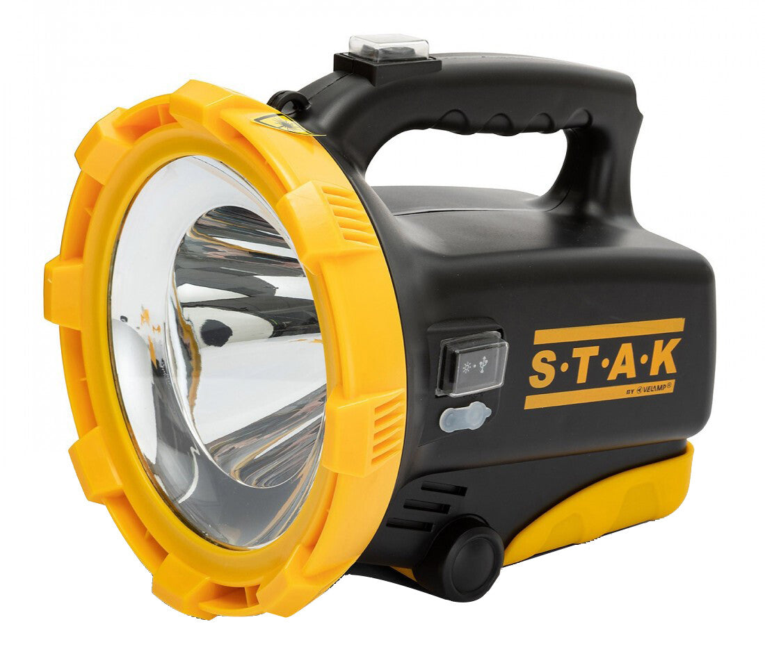 R920 LINTERNA LED CAÑON RECARGABLE 20W VELAMP