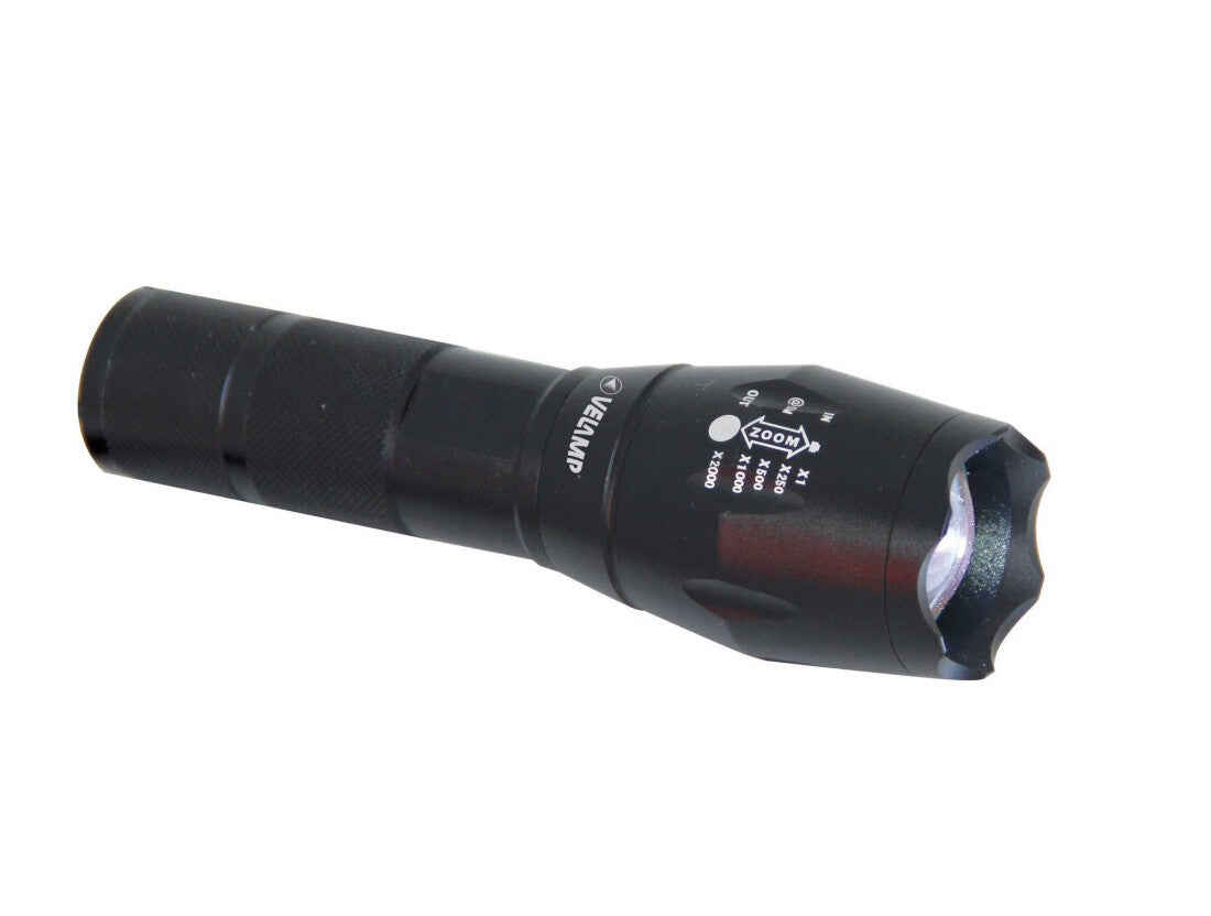 IN247 LED FLASHLIGHT WITH ZOOM 10W 350Lm IP44 VELAMP