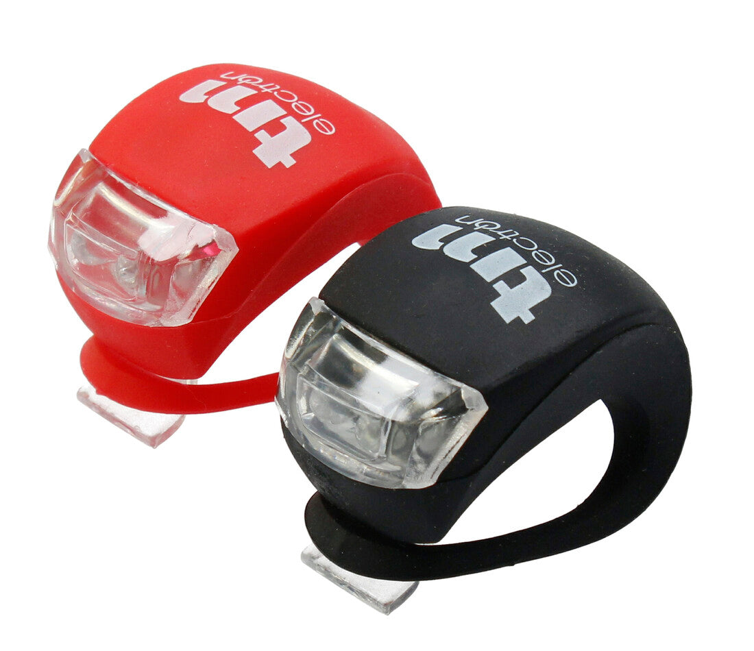 TMTOR003 2u FRONT + REAR LED BICYCLE LIGHT TM ELECTRON
