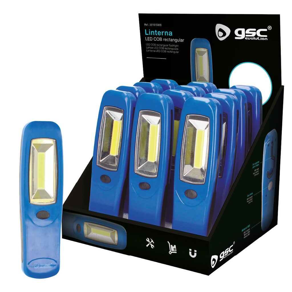 201815009 LINTERNA LED COB RECTANGULAR 3W GSC | Suministros Figmar