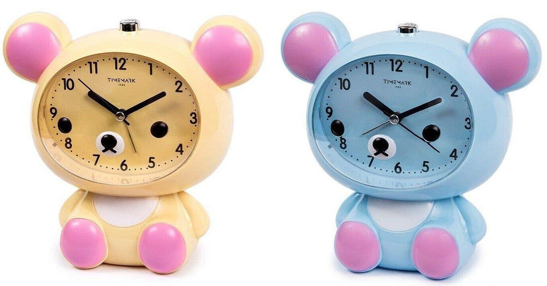 KOOCLOSITO CHILDREN'S ALARM CLOCK TEDDY BEAR
