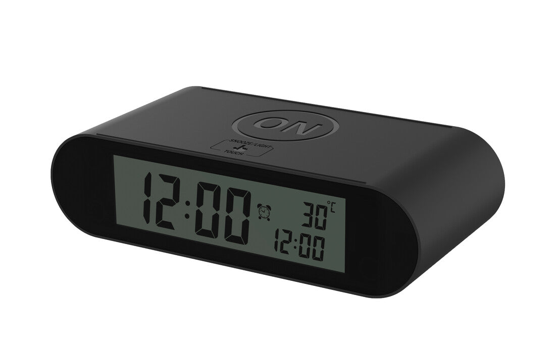 405005005 GSC BLACK DIGITAL ALARM CLOCK