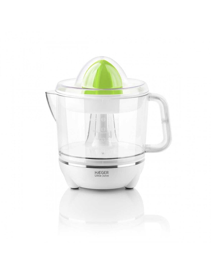 CJ-025.011A EXPRIMIDOR ELECTRICO BLANCO 0,7L 25W LITLE JUICE HAEGER